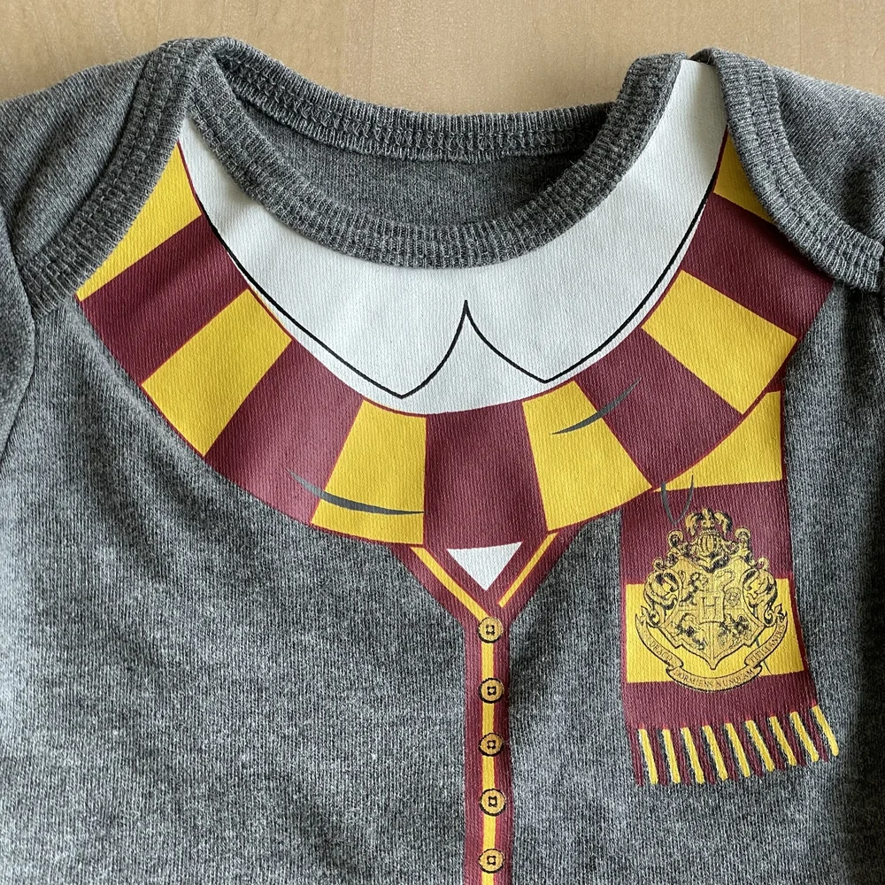 Harry‎ Potter Baby Girl Gryffindor Tutu Skirt Onesie Bodysuit - Size 3-6 Months